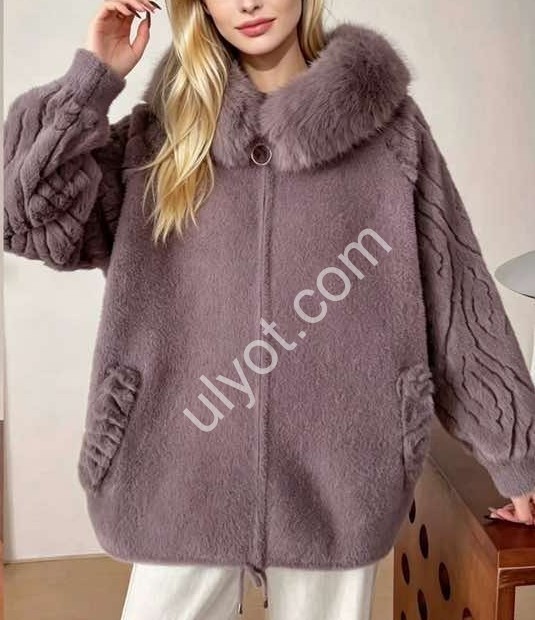 ПОЛУШУБКА (ONE SIZE 58-62) МИКС 1001