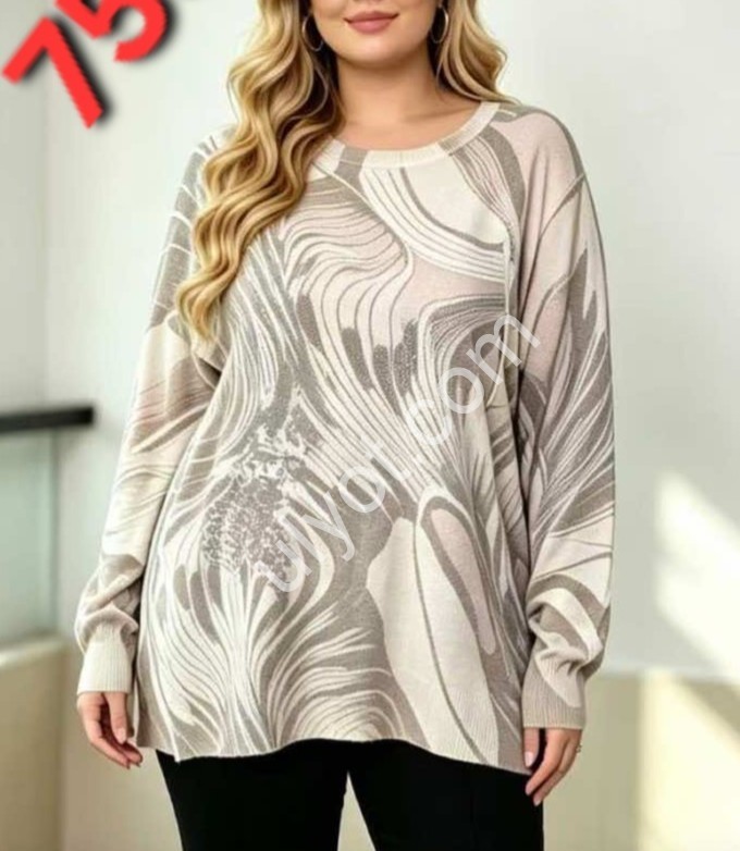 СВІТЕР (ONE SIZE 54-58) МІКС 753