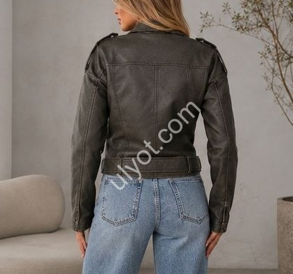 КУРТКА (S-2XL) Т.СІРИЙ 6602