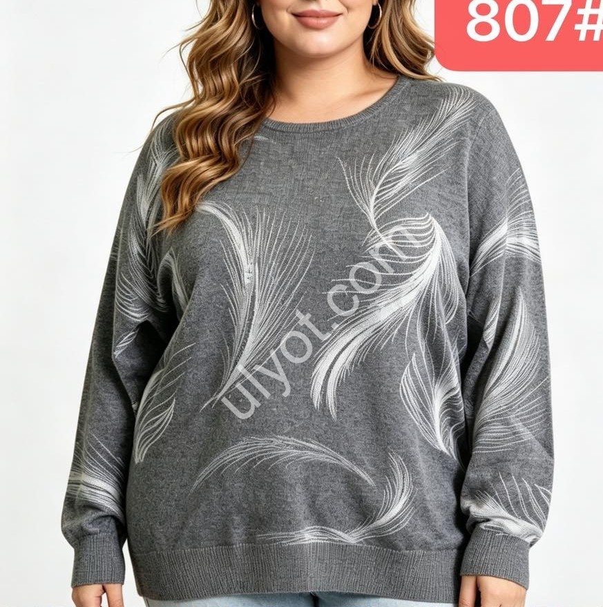СВІТЕР (ONE SIZE 52-56) МІКС 807