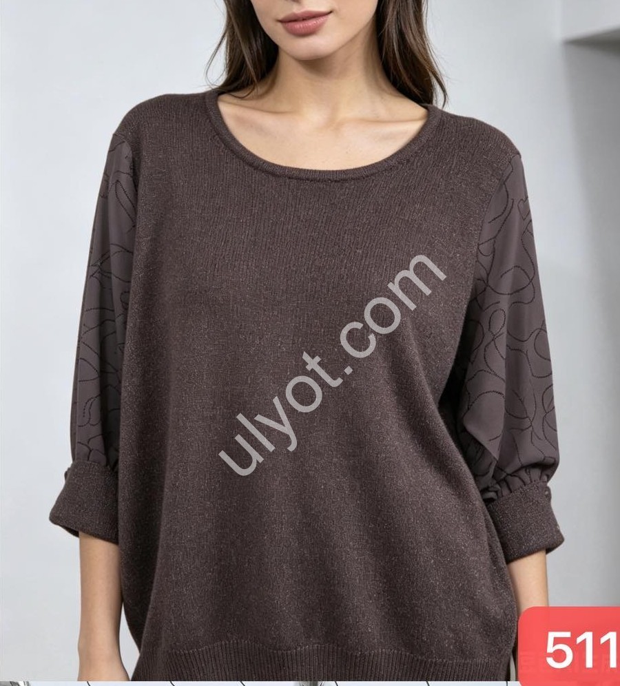 СВИТЕР (ONE SIZE 54-56) МИКС 5111