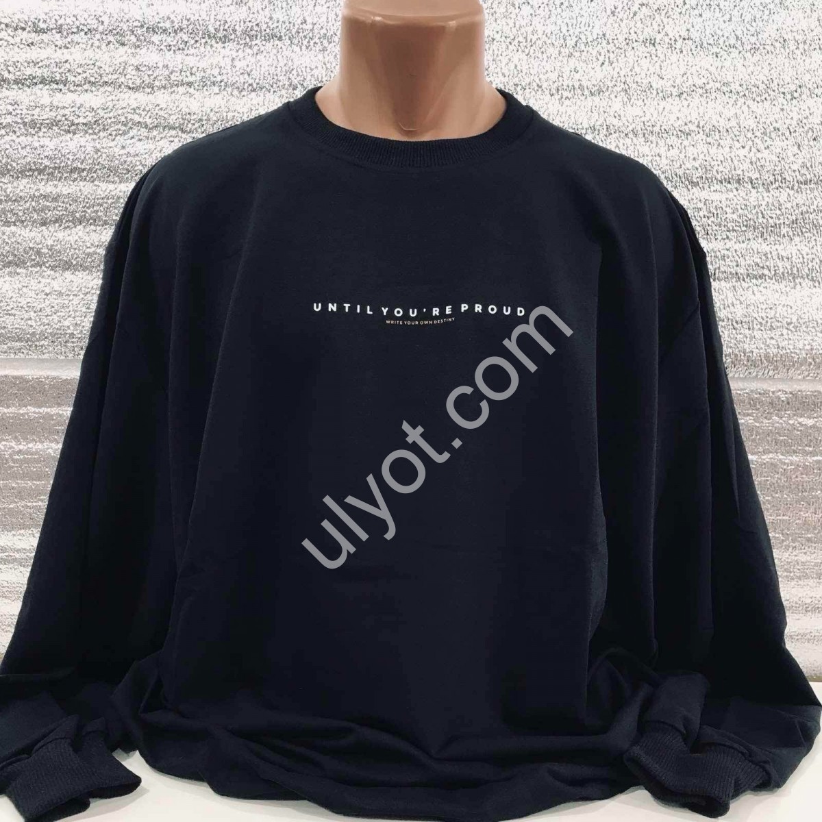 СВИТШОТ STRONGMAN (7XL-10XL) Т.СИНИЙ 