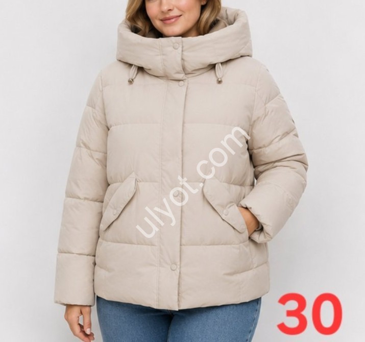 КУРТКА DESSELIL (S-2XL) СВ.БЕЖ 518