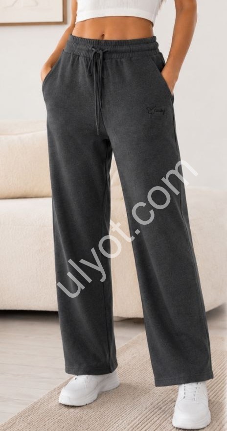ШТАНИ (2XL-6XL) ПРЯМИЙ ГРАФІТ 105