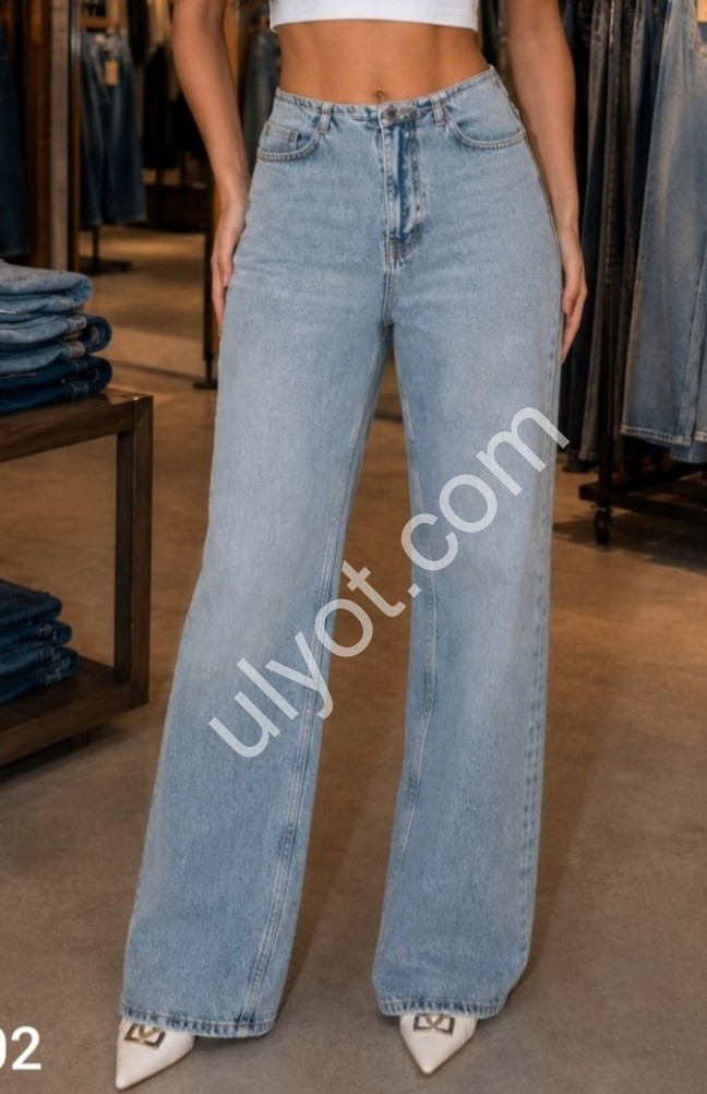 ДЖИНСЫ WOMAN DENIM (34-42) СИНИЙ 369/1902