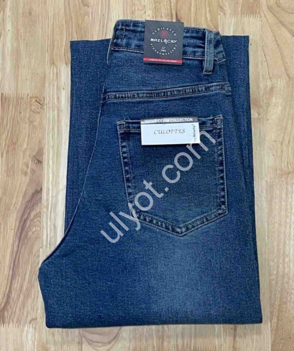 ДЖИНСЫ RELUCKY (25-30) Т.СИНИЙ V20-1