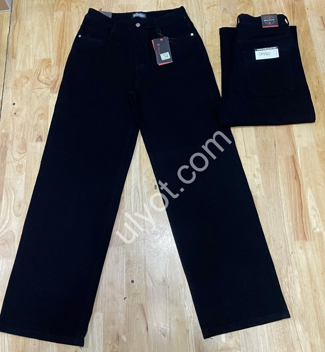 ДЖИНСЫ RELUCKY (28-33) ЧЕРНЫЙ T0273-3