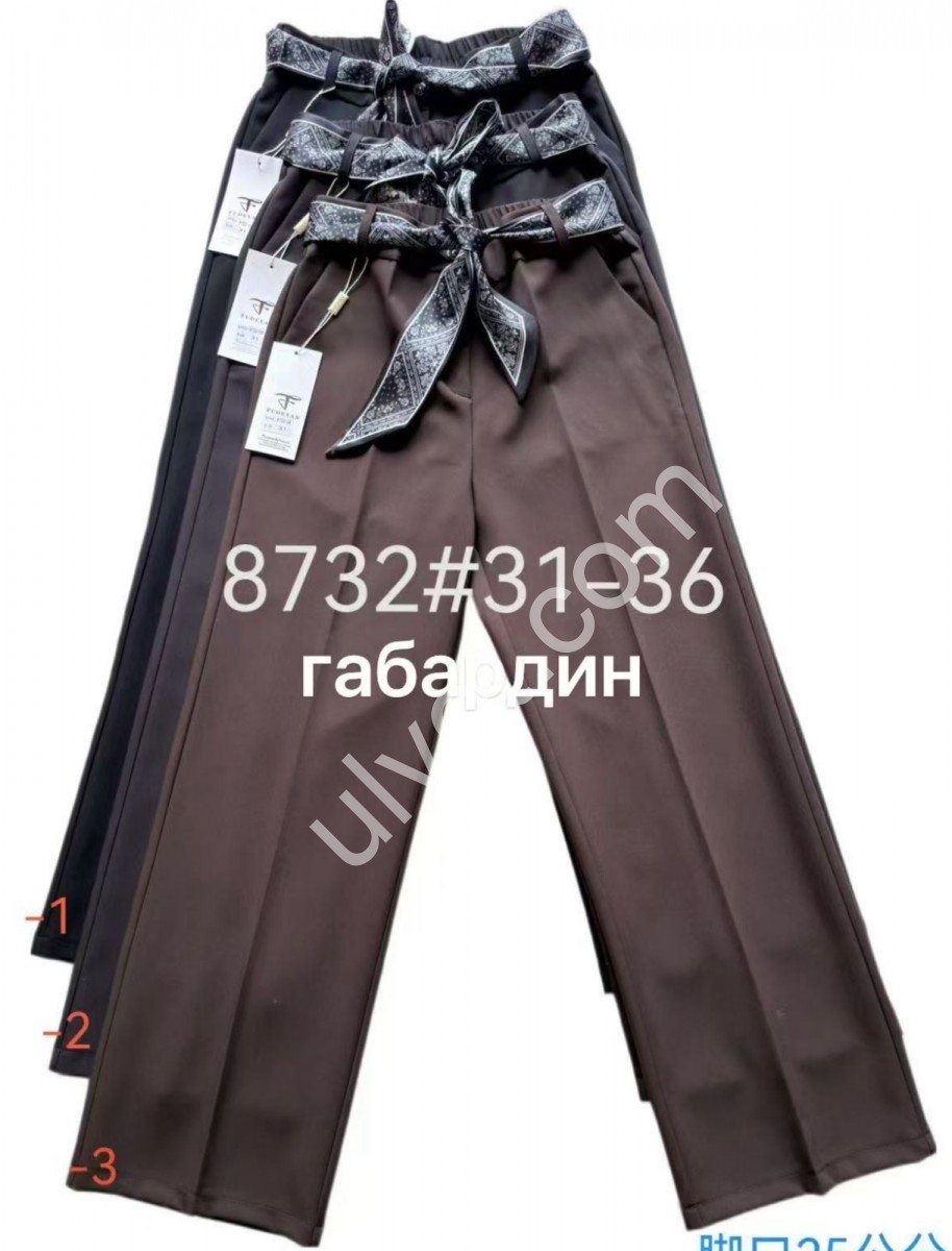 БРЮКИ (31-36) ЧЕРНЫЙ 8732-1