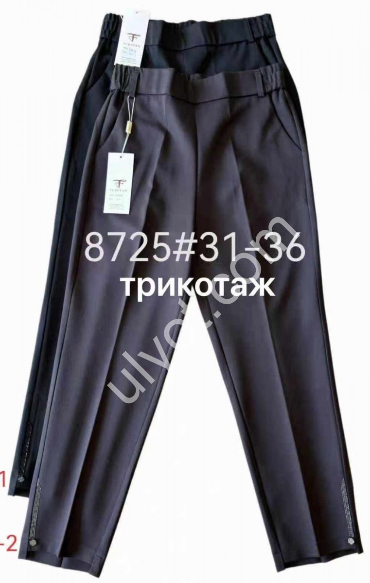 БРЮКИ (31-36) ЧЕРНЫЙ 8725-1