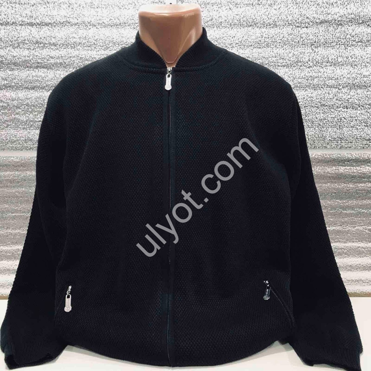 КАРДИГАН DEVANTI (L-2XL) ЧЕРНЫЙ 72101