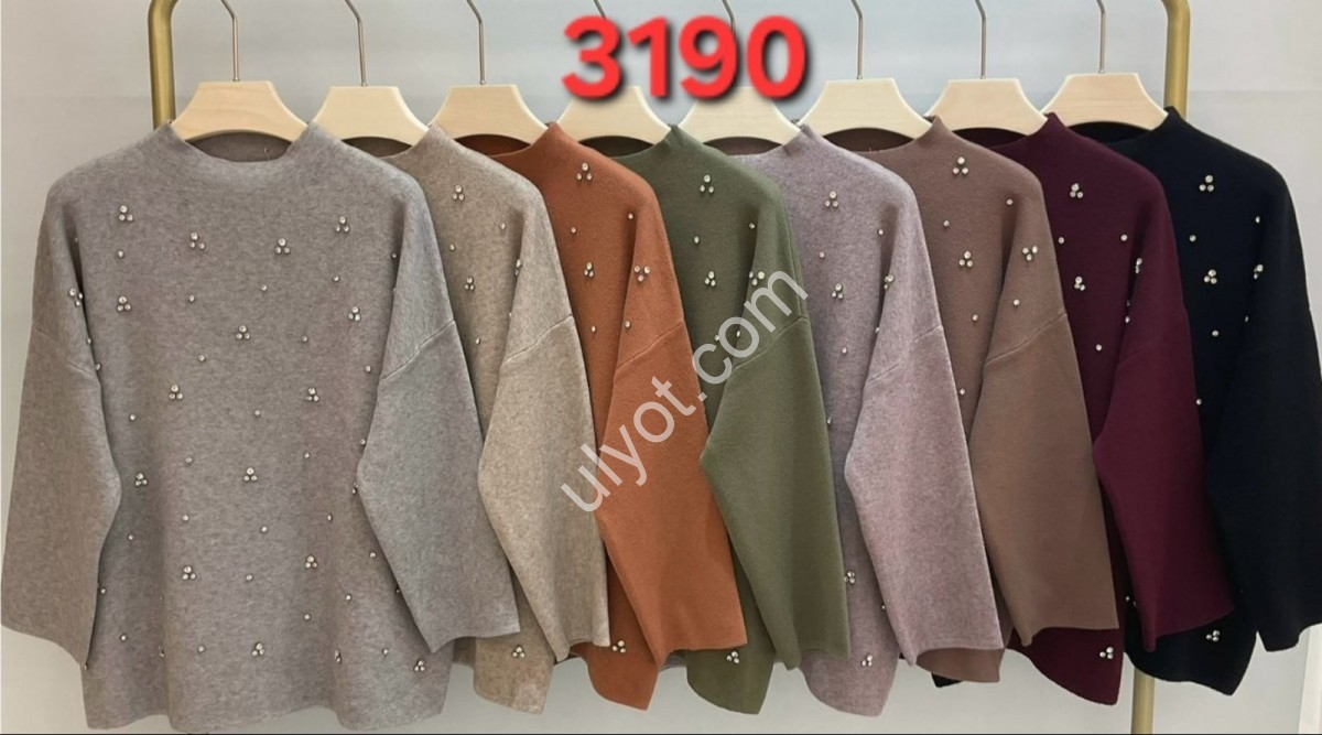 СВІТЕР (ONE SIZE 48-54) МІКС 3190