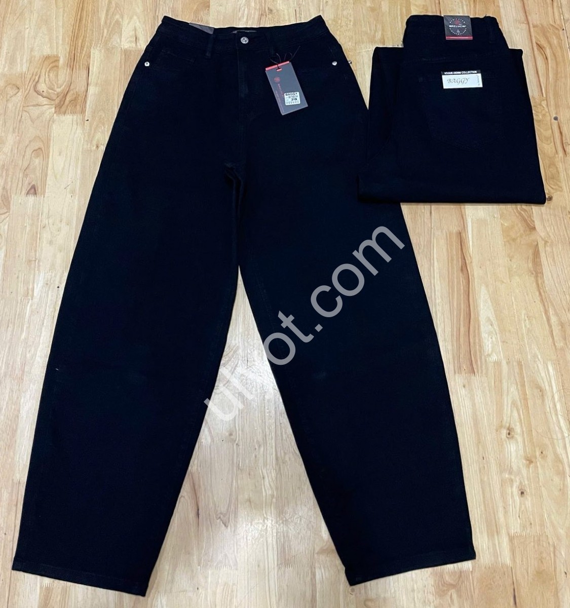 ДЖИНСЫ RELUCKY (28-33) ЧЕРНЫЙ 0168