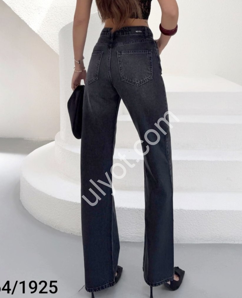 ДЖИНСЫ WOMAN DENIM (34-42) ГРАФИТ 2064/1925