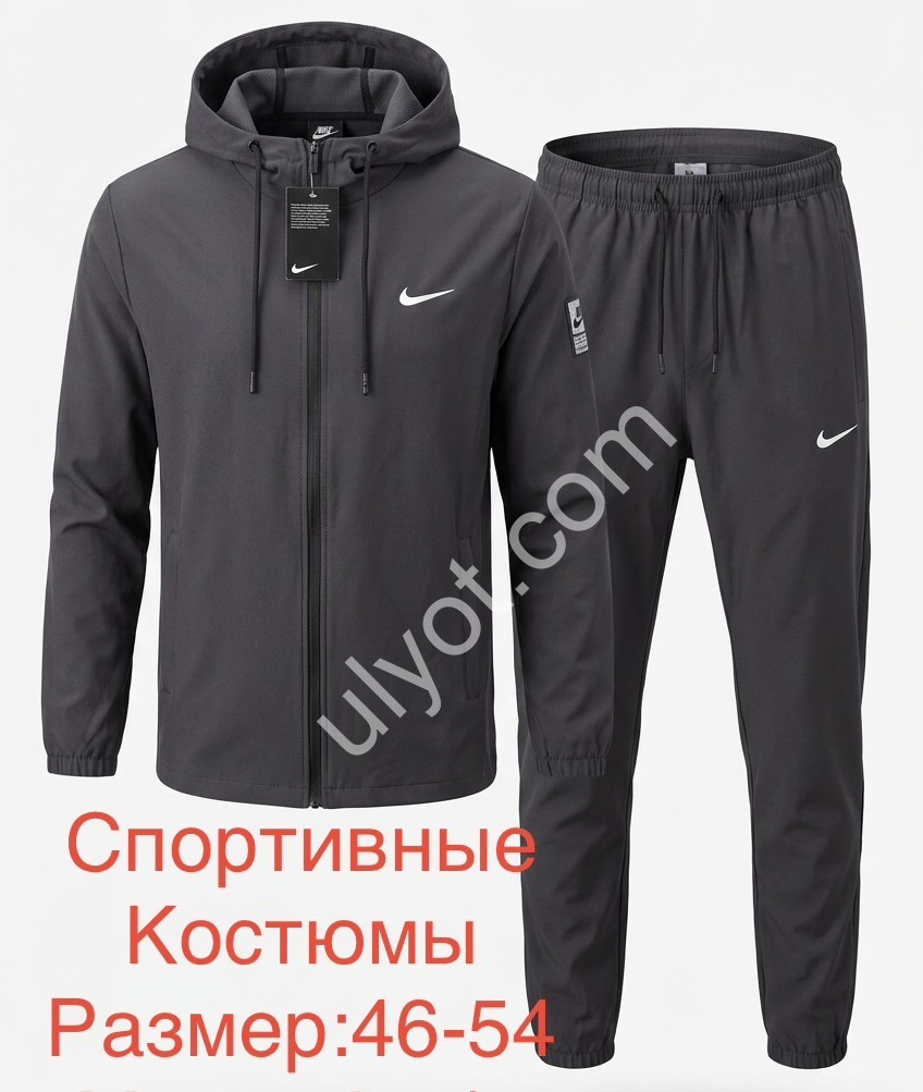 СПОРТ.КОСТЮМ N02 (46-54) МАНЖЕТ СЕРЫЙ 