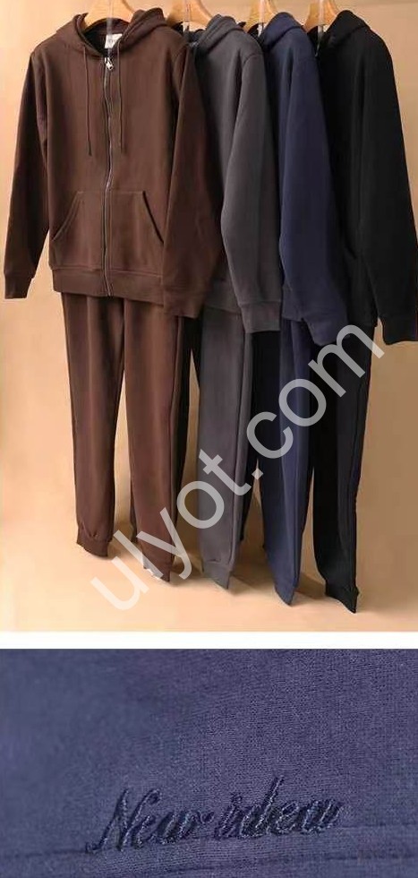 КОСТЮМ JJF (L-4XL) МИКРОМЕХ МАНЖЕТ ГРАФИТ 8002