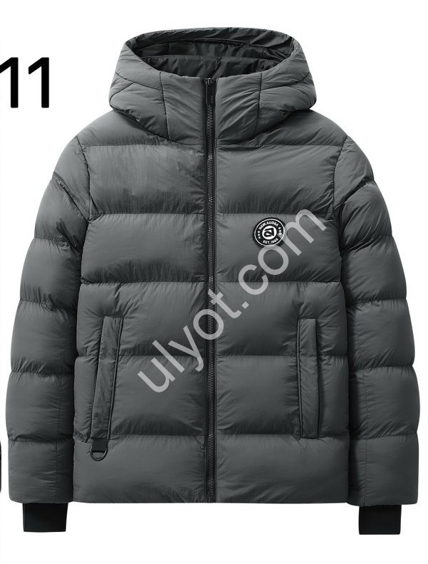 КУРТКА AUDSA (M-3XL) СІРИЙ 61311-2