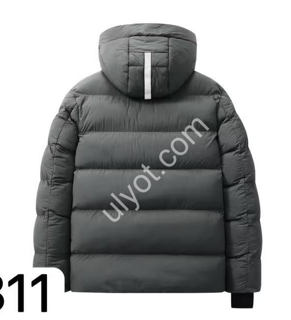 КУРТКА AUDSA (M-3XL) СІРИЙ 61311-2