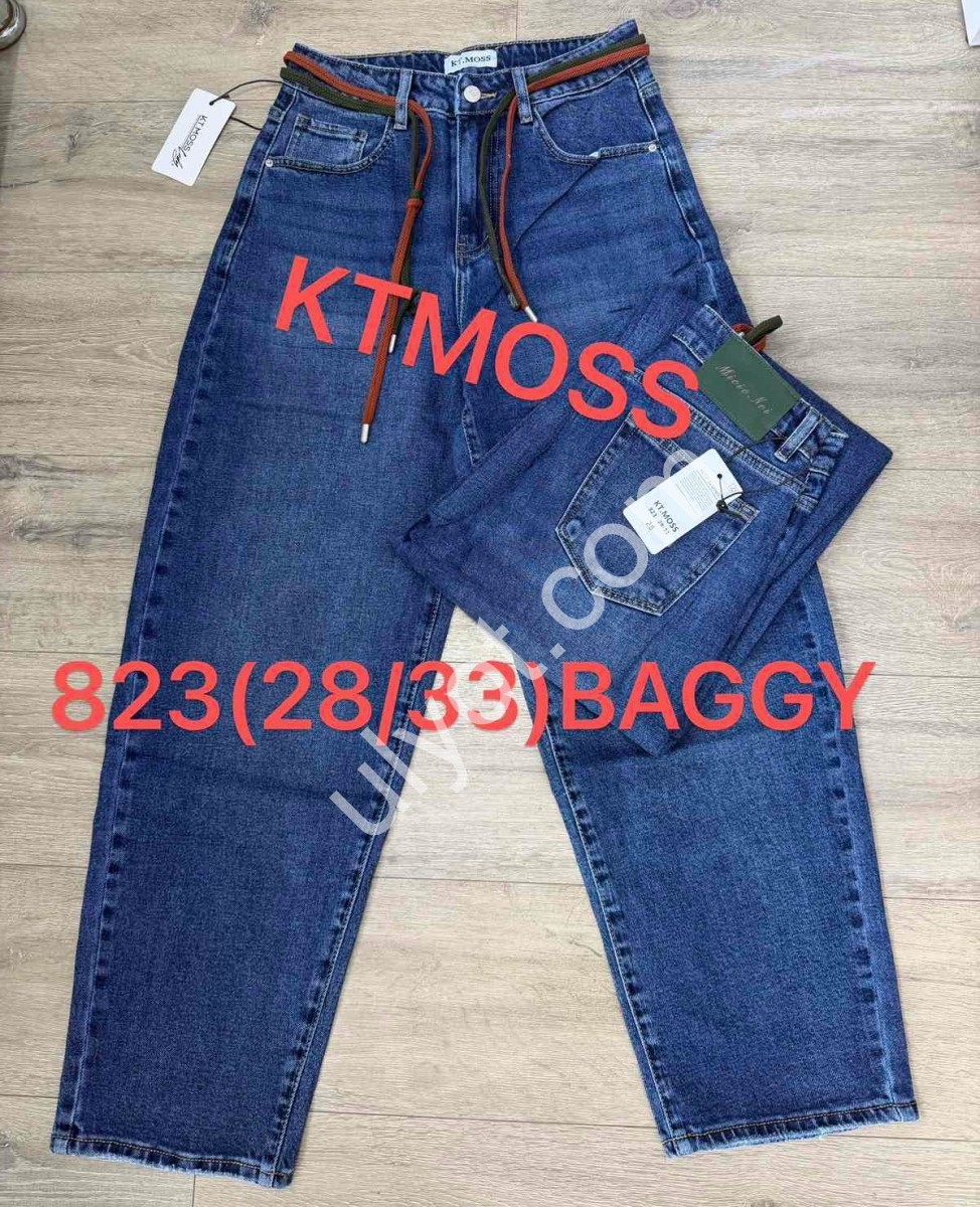 ДЖИНСИ KT.MOSS (28-33) Т.СИНІЙ 823