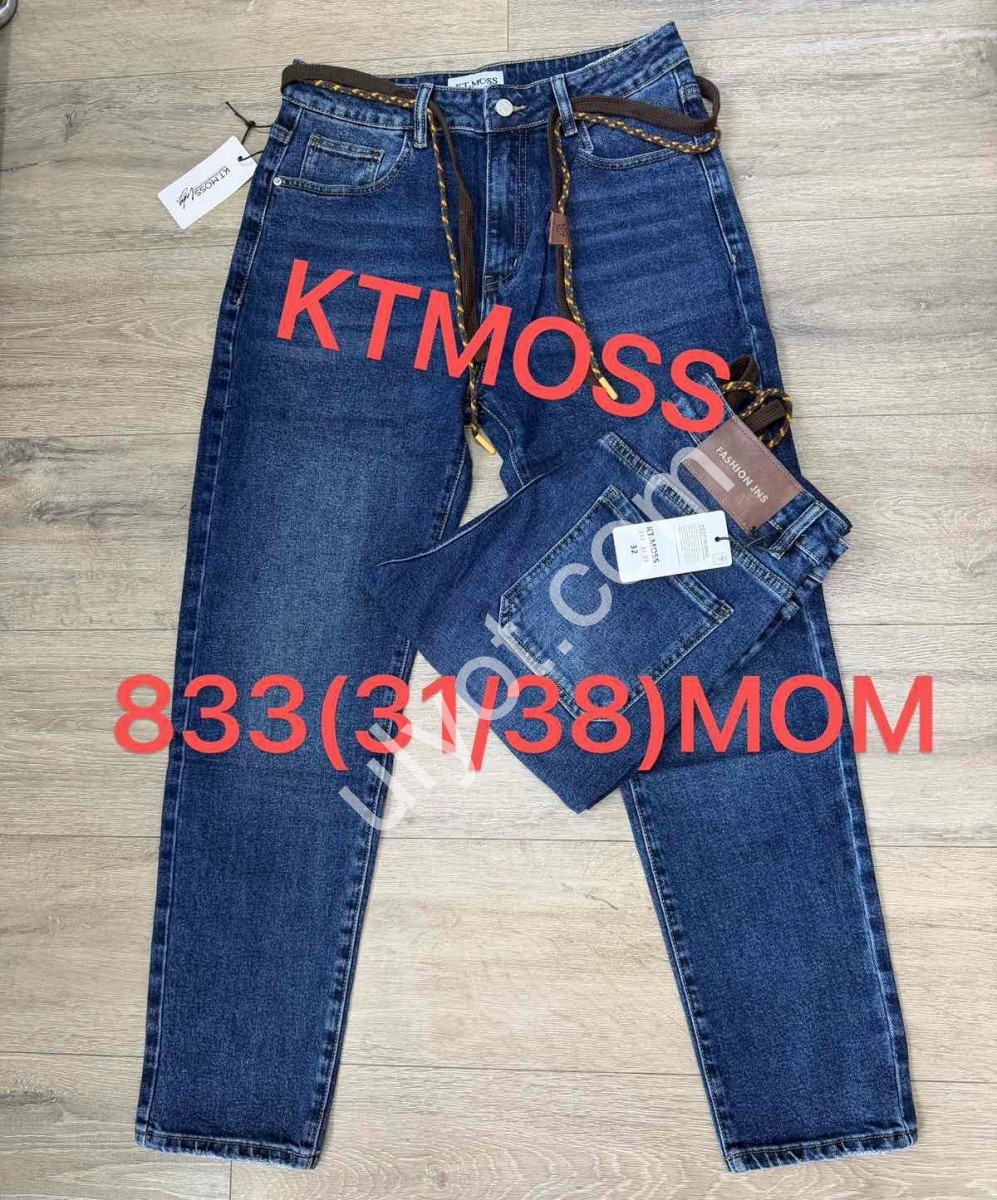 ДЖИНСИ KT.MOSS (31-38) Т.СИНІЙ 833