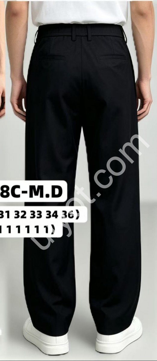 БРЮКИ GOD BOREST (28-36) ЧЕРНЫЙ 5058