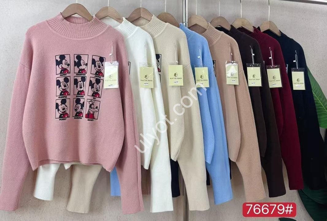 СВИТЕР (ONESIZE 46-50) МИКС 76679
