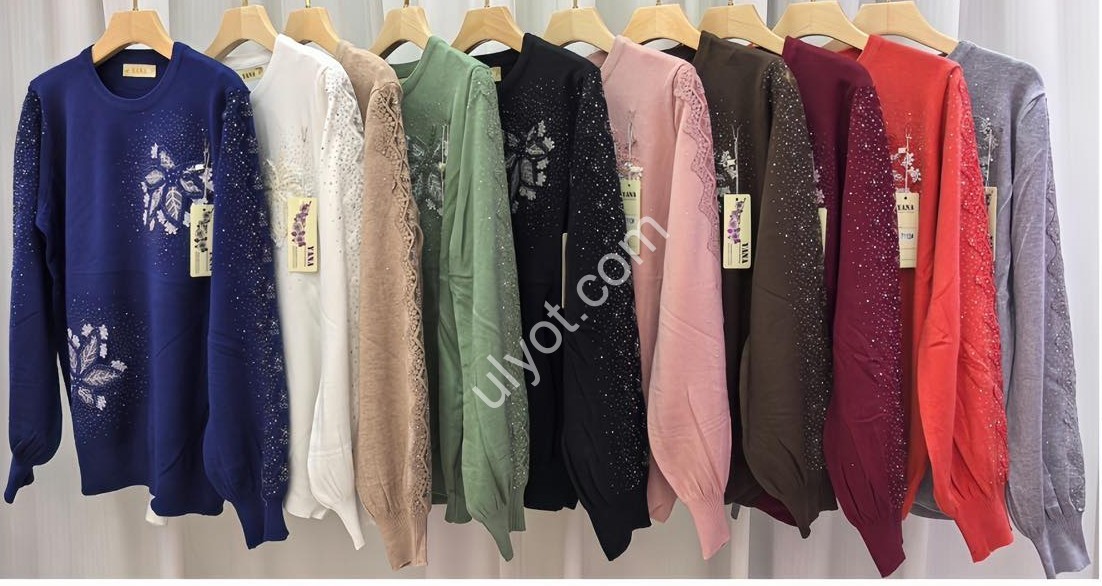 СВІТЕР (ONE SIZE 48-52) МІКС 7110