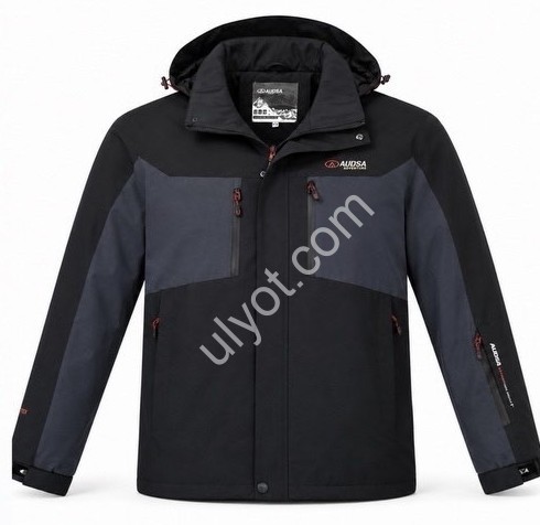КУРТКА AUDSA (2XL-6XL) ЧОРНИЙ 26023