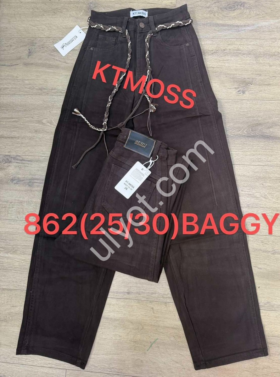 ДЖИНСИ KT.MOSS (25-30) КОРИЧНЕВИЙ 862