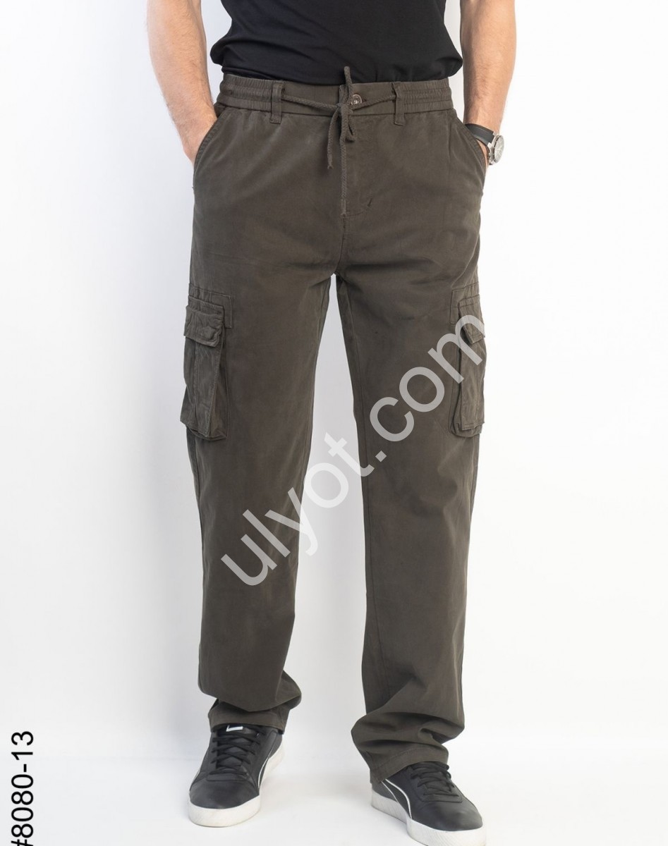 ШТАНИ (32-42) КАРГО Т.ХАКІ 8080-13