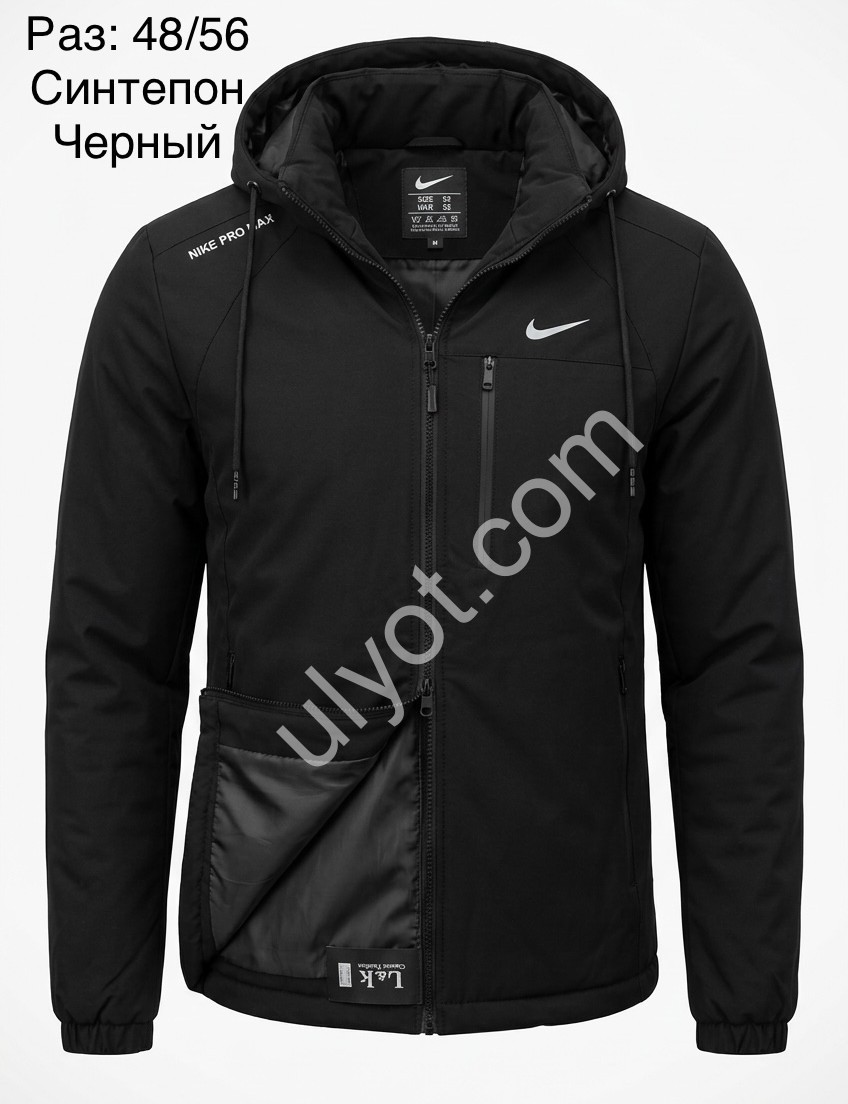 КУРТКА N02 (48-56) ЧЕРНЫЙ 28
