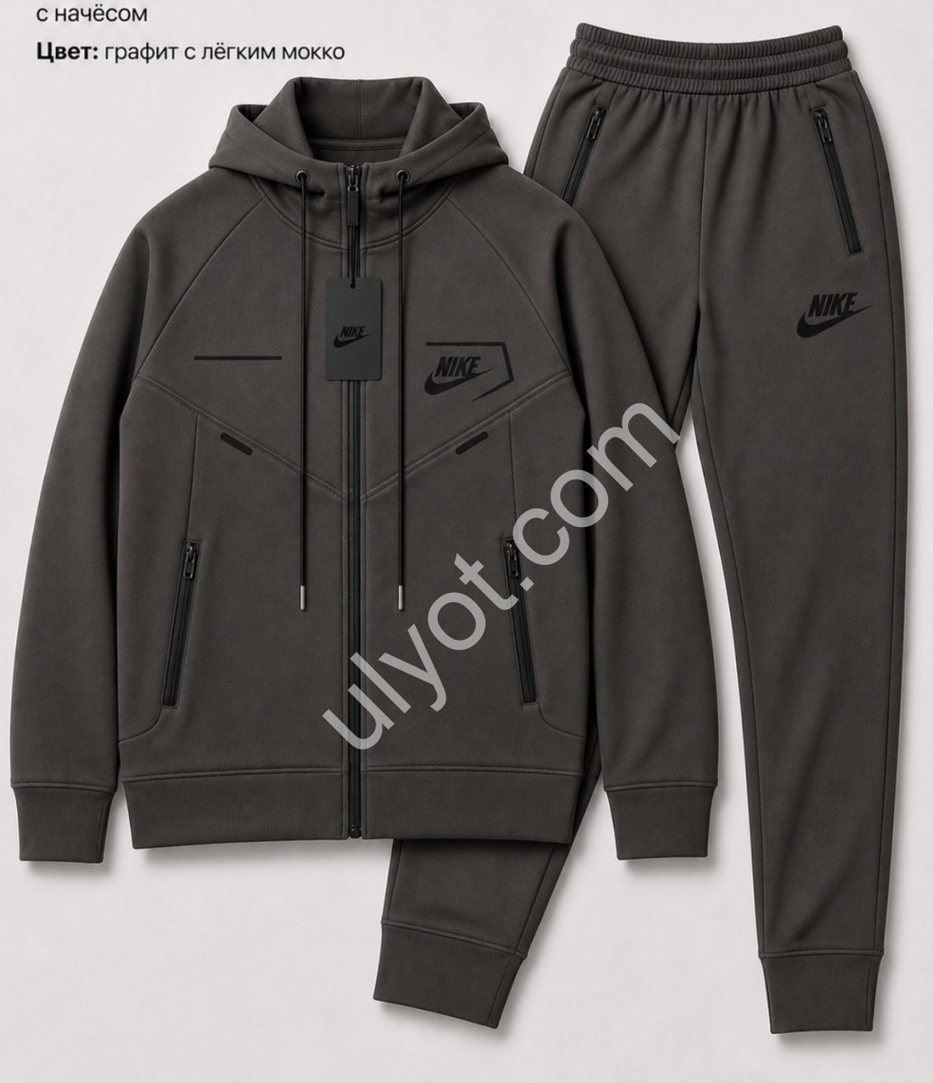 КОСТЮМ T48 (M-3XL) МАНЖЕТ ГРАФИТ 746