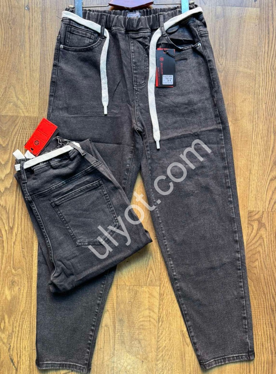 ДЖИНСЫ RELUCKY (31-38) ГРАФИТ M071