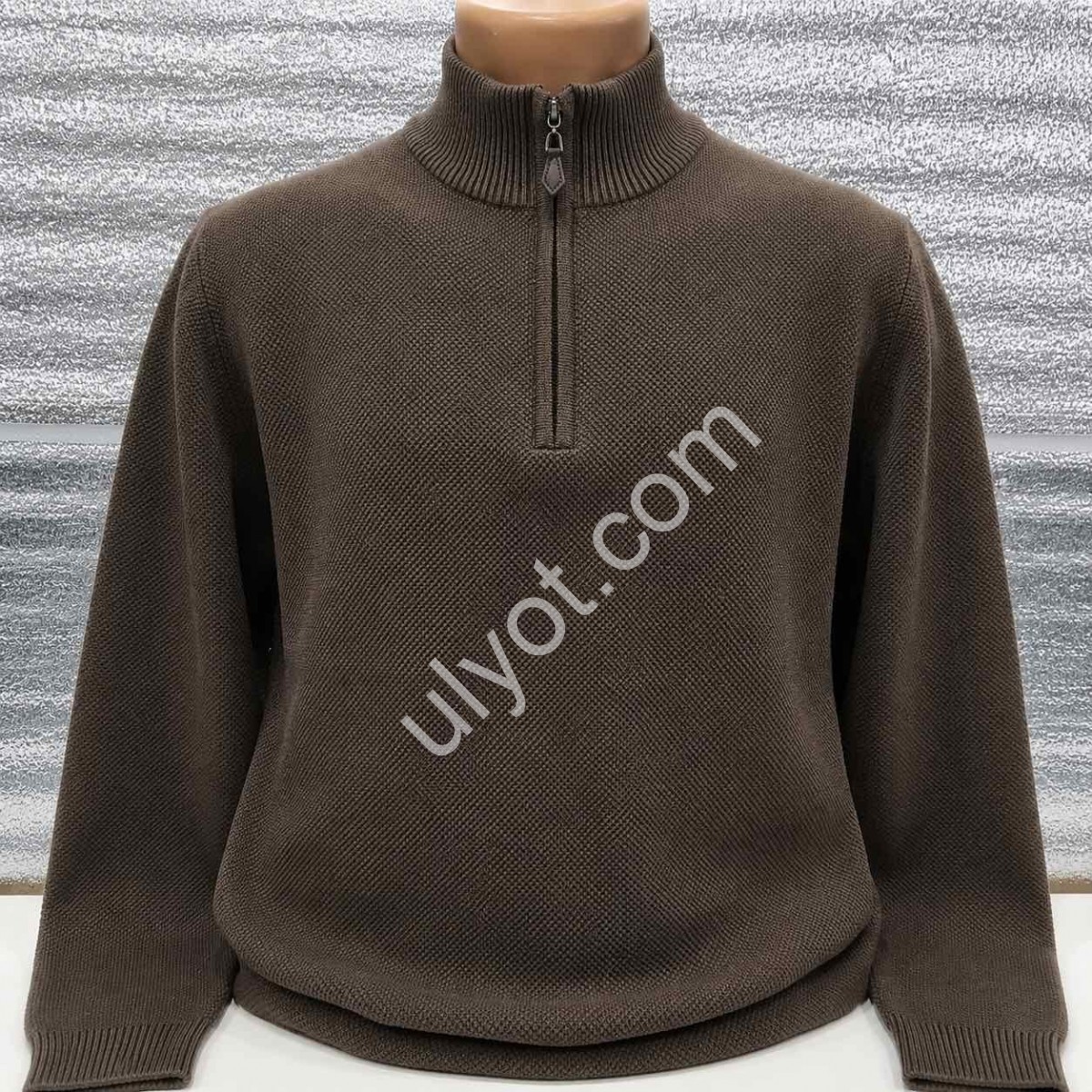 СВИТЕР (M-2XL) КОРИЧНЕВЫЙ 160