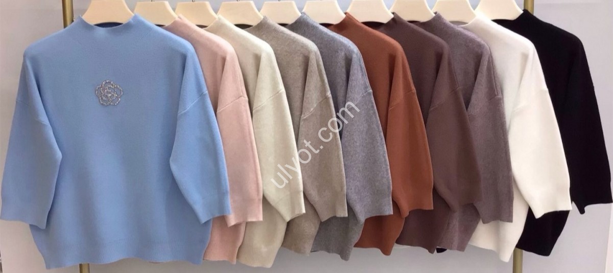 СВИТЕР (ONE SIZE 48-54) МИКС 3128