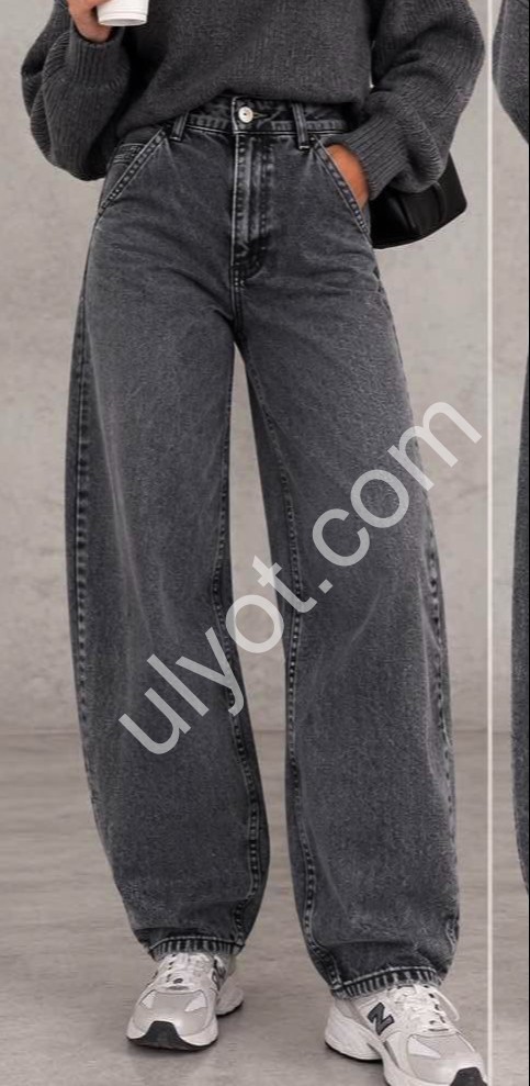 ДЖИНСЫ TOP SHOP (25-32) СЕРЫЙ 1334