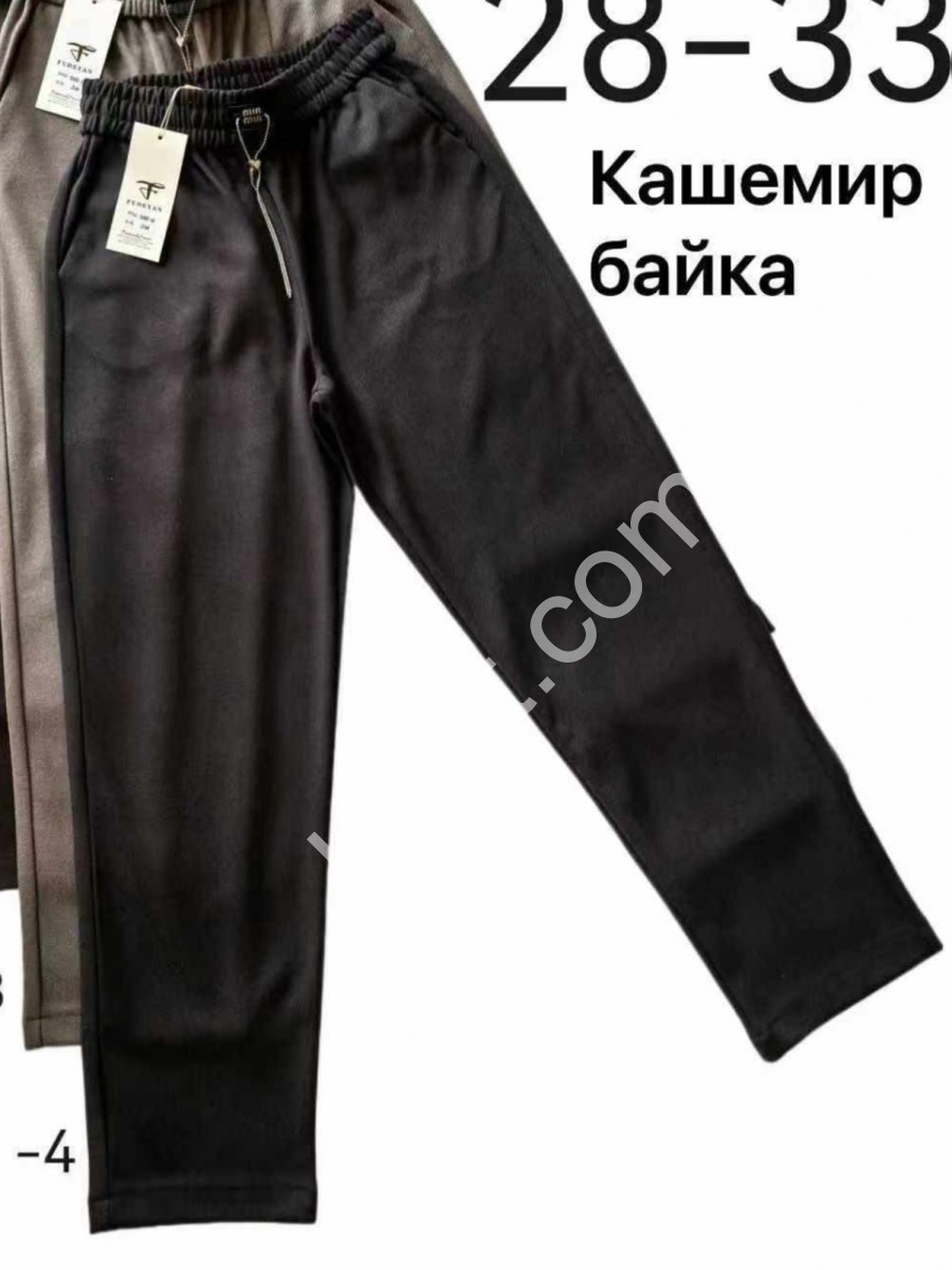 ШТАНЫ (28-33) БАЙКА БЕЖ 8688-3