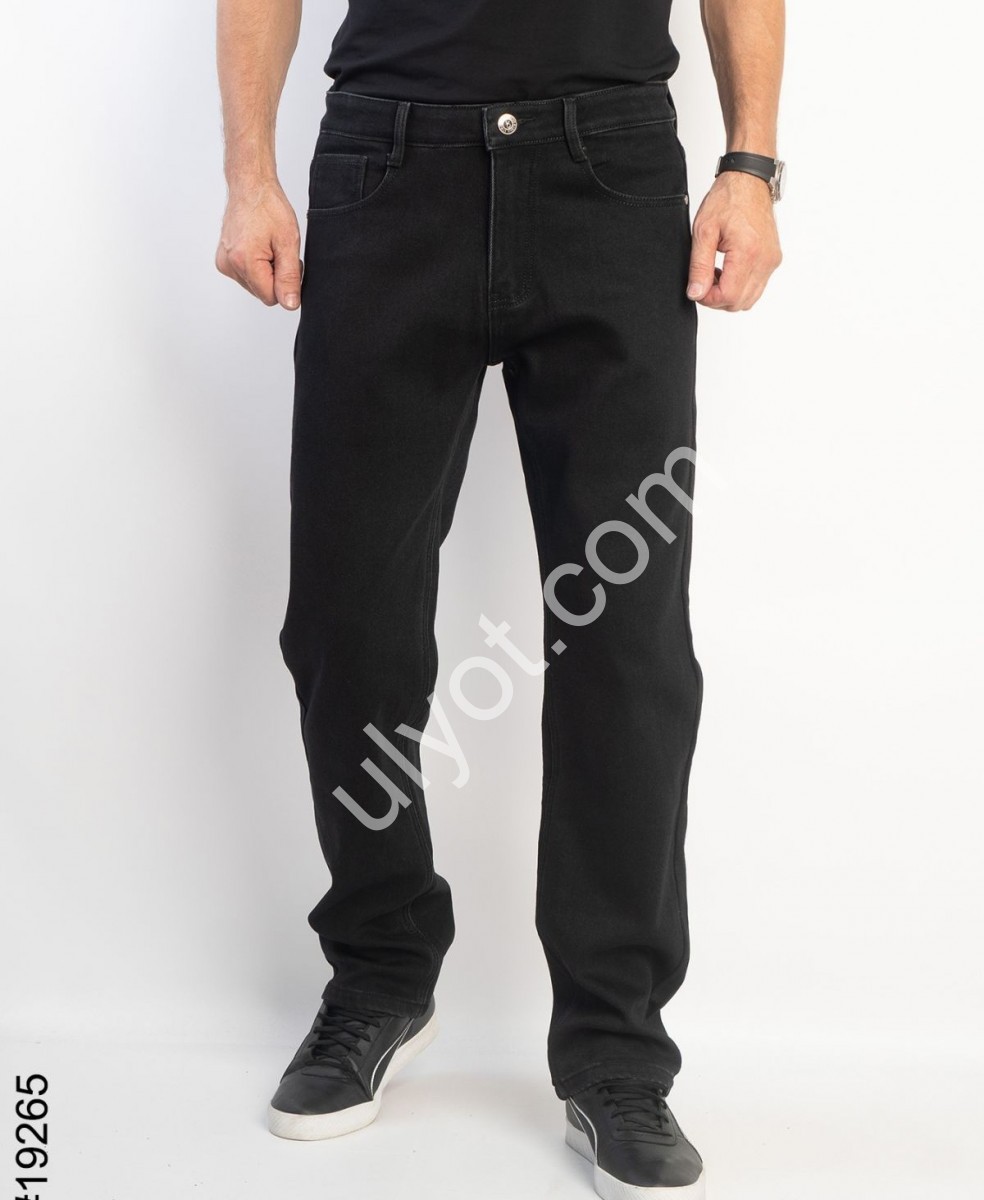 ДЖИНСИ CAPTAIN (32-42) ЧОРНИЙ 19265