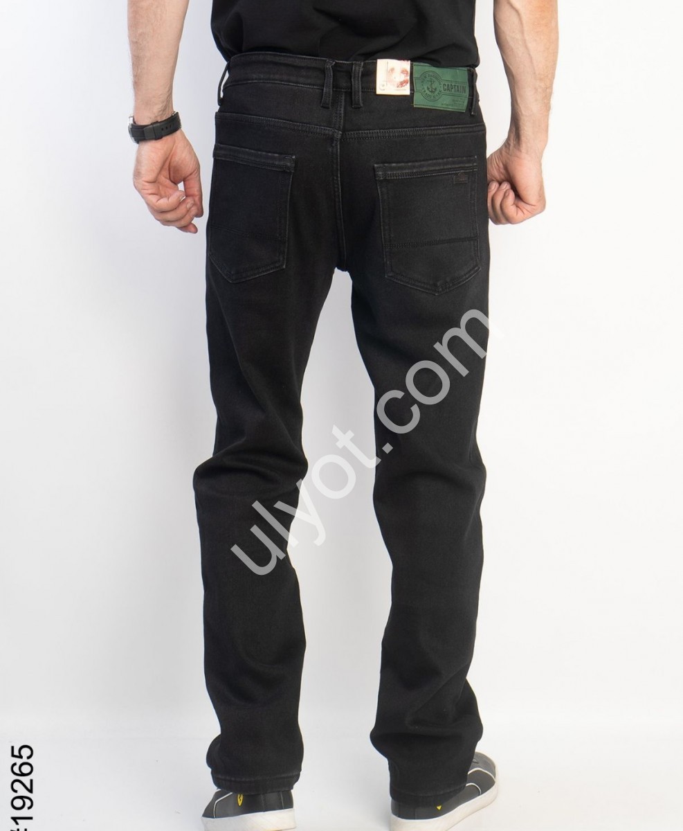 ДЖИНСИ CAPTAIN (32-42) ЧОРНИЙ 19265