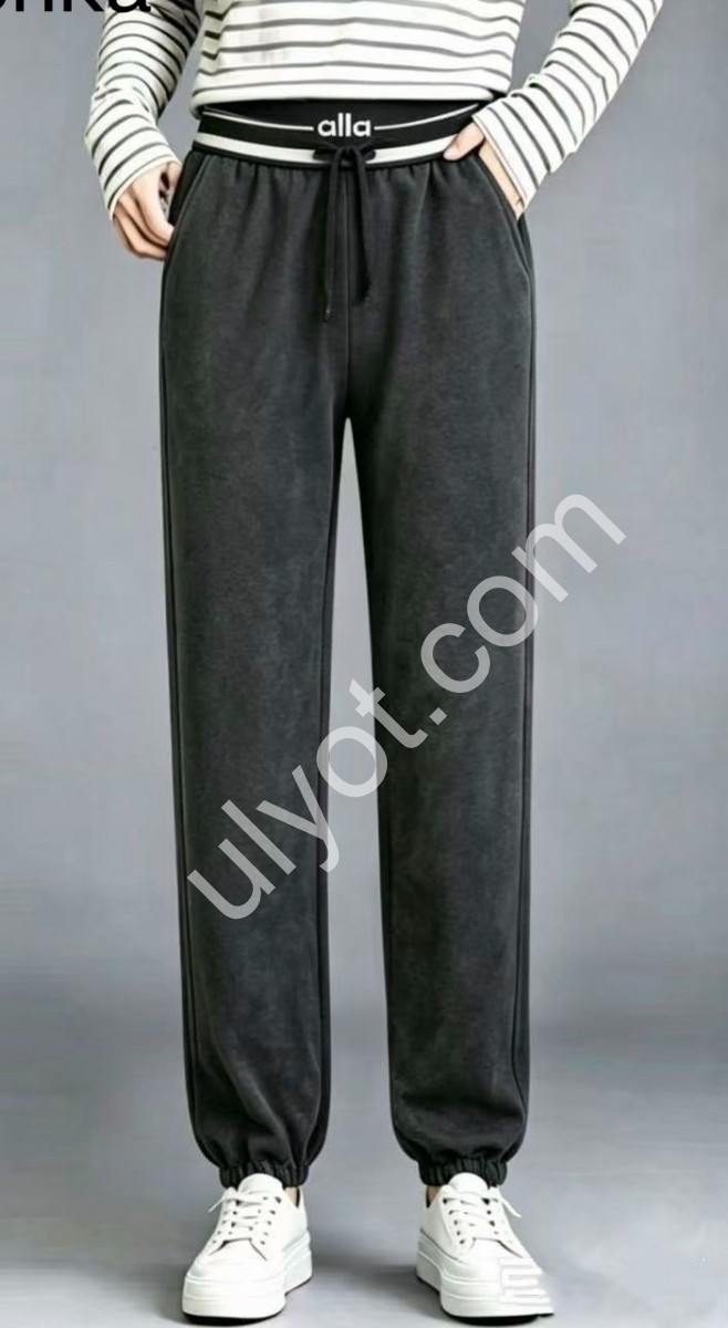ШТАНЫ (6XL-10XL) ФЛИС ПРЯМОЙ МИКС 2012