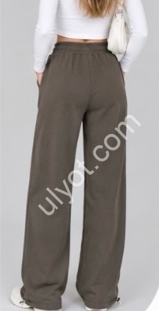 ШТАНИ (L-3XL) Хутро ПРЯМО Т.БІЖ 8812