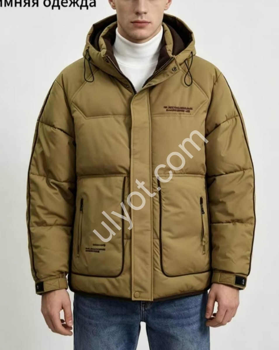 КУРТКА (XL-5XL) ОЛИВКА 1785