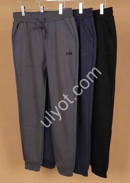 ШТАНИ JJF (L-4XL) МІКРОМУХ МАНЖЕТ ГРАФІТ 8806