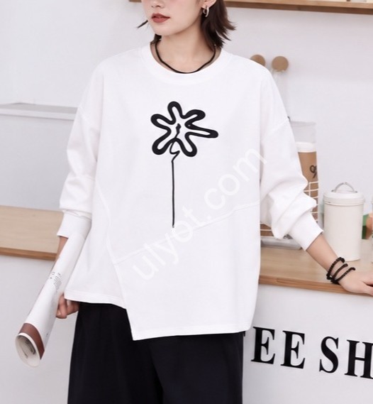 СВИТШОТ (ONE SIZE ) МИКС 6853