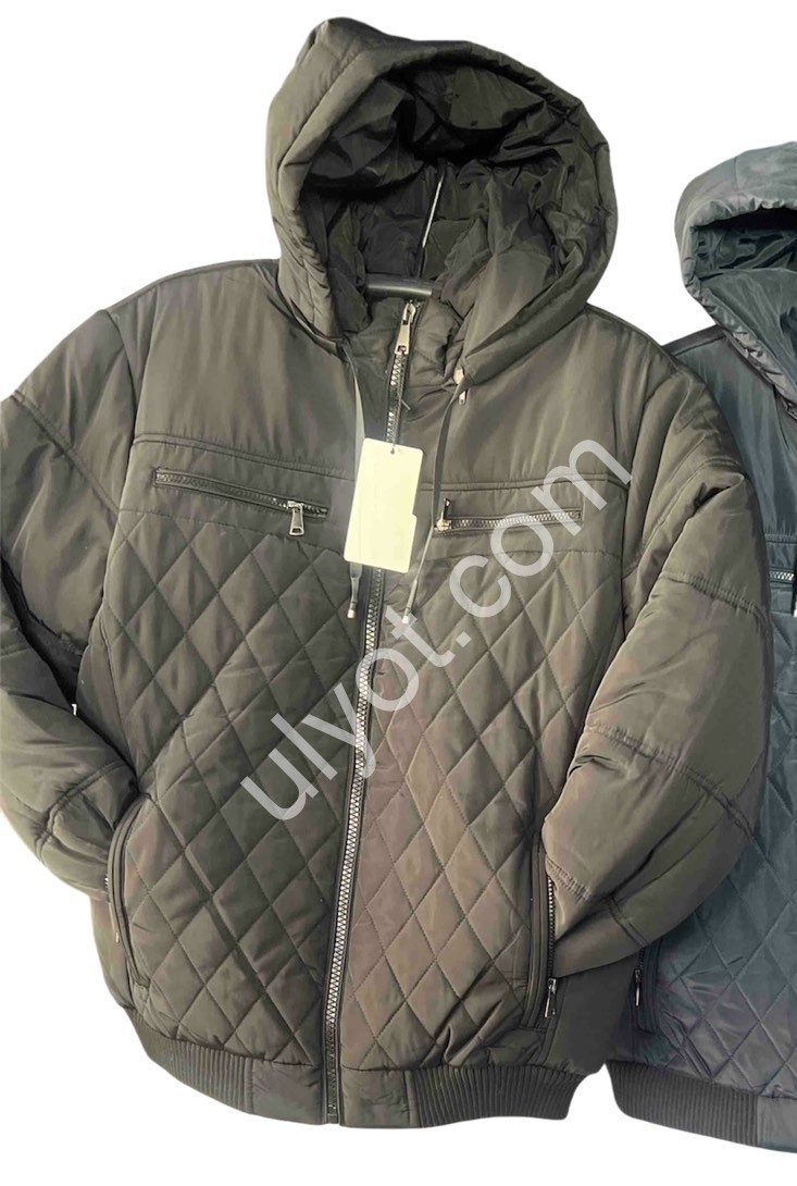 КУРТКА (4XL-8XL) СІРИЙ