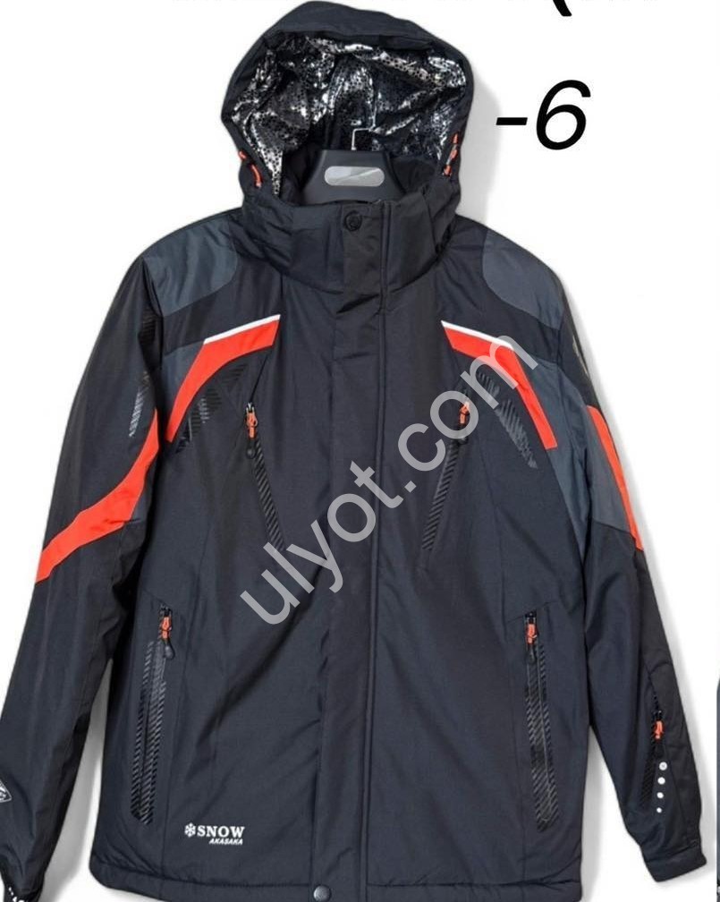 КУРТКА ТЕРМО (M-3XL) ЧЕРНЫЙ 22091-6