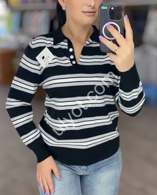 СВІТЕР (ONE SIZE 48-54) МІКС 26138