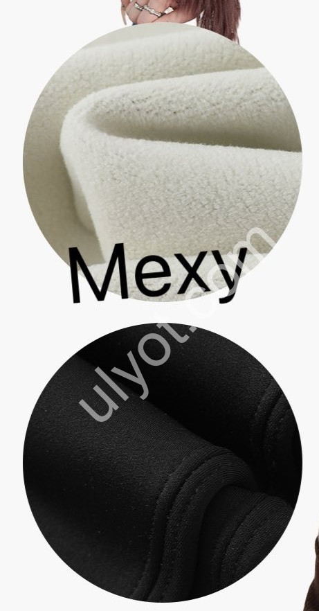 ЛОСИНЫ (ONE SIZE 42-48) МЕХ ЧЕРНЫЙ 2612