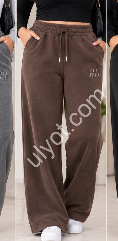 ШТАНИ (3XL-7XL) Хутро Т.КОРИЧНЕВИЙ 2189
