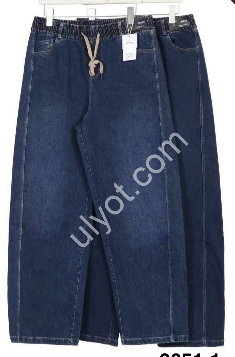 ШТАНЫ (XL-5XL) ФЛИС МИКС 9051-1