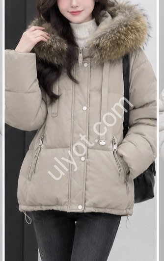 КУРТКА (M-2XL) СВ.БЕЖ 